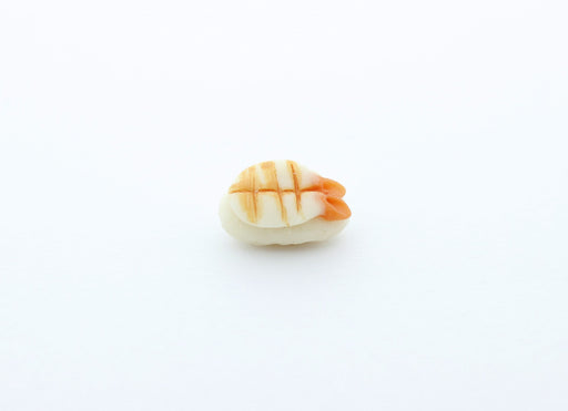 Achat sushi crevette miniature fimo - décoration gourmande en résine