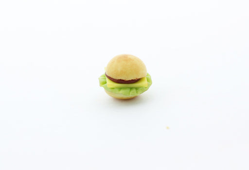 Achat hamburger miniature fimo - décoration gourmande pate fimo
