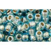 Achat cc990 - perles de rocaille Toho 6/0 gold lined aqua (10g)