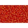 Achat cc25b - perles de rocaille Toho 15/0 silver lined siam ruby(5g)