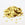 Vente au détail sequins paillettes doré opaque x750pcs - 6mm - à coudre ou coller