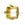 Vente au détail cristal brass setting for 4428 Xilion square 6mm (6)