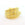 Grossiste en 1 mètre de suédine strass fleur jaune10mm x 2mm aspect daim