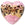 Grossiste en Perle de Murano coeur léopard rose 35mm (1)