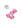 Grossiste en 5 perles strass rectangles rose foncé 10x8x4.5 mm trou 1 mm à coudre ou coller - Strass en acrylique