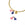 Vente au détail 2 mini pompons rose et bleu 10 mm - pour bijoux, couture ou déco