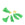 Grossiste en 4 pompons vert printemps 2,5 -3 cm - pour bijoux, couture ou déco