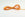 Grossiste en 1 M Cordon orange en polyester ciré 1 mm