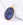 Vente au détail Pendentif Ovale Sculpté Scarabée Lapis Lazuli Sertis Argent 925 doré 15x12mmmm (1)