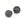 Vente au détail Perle ronde sculptée noeud en Obsidienne 19mm, trou 1,2mm (1)
