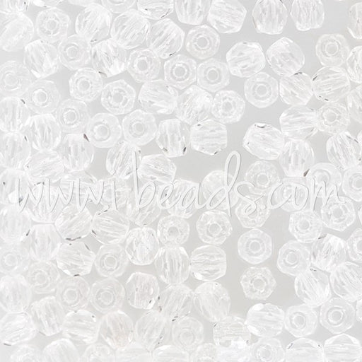 Achat Perles facettes de boheme crystal 3mm (50)