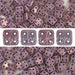 Achat Perles 4 trous CzechMates QuadraTile 6mm Luster Opaque Lilac (10g)