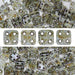 Vente Perles 4 trous CzechMates QuadraTile 6mm Luster Transparent Green (10g)