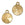 Grossiste en Médaillon pour cristal 1122 Rivoli 12mm doré (1)