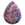 Vente au détail Pendentif poire crazy lace agate violet 3.8x5cm (1)