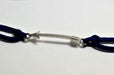 Creez Connecteur Flèche pour bracelet et collier argent 43x6x3 mm, Trou: 3 mm . Vendu à l'unité