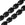 Grossiste en Perles carré arrondi onyx black 12x16mm sur fil (1)