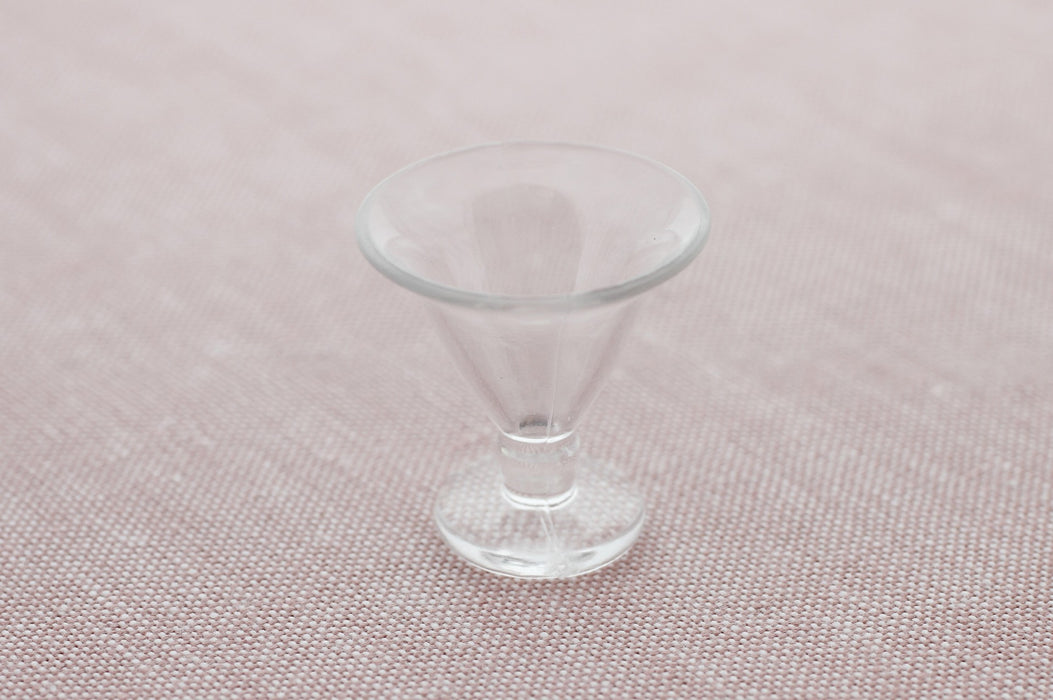 Creez coupe dessert conique miniature transparente création gourmande pate fimo