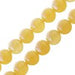 Acheter au détail Perle ronde en jade jaune 10mm sur fil (1)