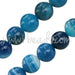 Achat Perles rondes agate bleu 8mm sur fil (1)