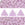 Vente au détail KHEOPS par PUCA 6mm pastel light lila rose (10g)