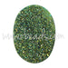 Vente cabochon ovale quartz druzy titanium green 16x12mm (1)