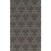 Achat Suédine motif fleurs Executive Grey 10x21.5cm (1)