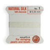Vente Fil de soie naturelle blanc 0.35mm (1)