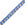 Vente au détail Cordon suédine strassé bleu 3mm (1m)