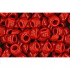 Vente au détail cc45 perles de rocaille Toho 3/0 opaque pepper red (10g)
