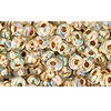 Achat cc994 perles Toho magatama 3mm gold lined rainbow crystal (10g)
