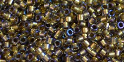 Achat en gros cc262 perles Toho Treasure 11/0 inside colour crystal/gold lined (5g)