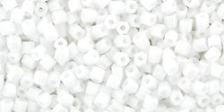 Achat cc41 perles Toho hexagon 2.2mm opaque white (10g)