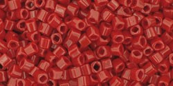 Achat cc45 - perles Toho cube 1.5mm opaque pepper red (10g)