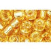 Achat au détail cc22 perles de rocaille Toho 3/0 silver lined light topaz (10g)