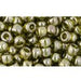 Acheter cc457 perles de rocaille Toho 6/0 gold lustered green tea (10g)