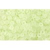 Achat cc15f - perles de rocaille Toho 11/0 transparent frosted citrus spritz (10g)