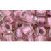 Achat cc267 perles de rocaille Toho 3/0 crystal/rose gold lined (10g)