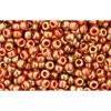 Achat cc1707 - perles de rocaille Toho 11/0 gilded marble orange (10g)