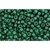 Achat au détail cc939 perles de rocaille Toho 11/0 transparent green emerald (10g)
