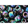 Vente au détail cc86 perles de rocaille Toho 3/0 métallic rainbow iris (10g)