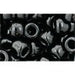 Acheter au détail cc49 perles de rocaille Toho 3/0 opaque jet (10g)