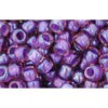 Achat cc928 - perles de rocaille Toho 6/0 rainbow rosaline/opaque purple lined (10g)