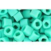 Creez avec cc55f perles Toho cube 4mm opaque frosted turquoise (10g)