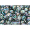 Vente cc176 perles de rocaille Toho 6/0 transparent rainbow black diamond (10g)