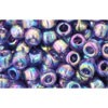 Vente en gros cc166d perles de rocaille toho 6/0 transparent rainbow sugar plum (10g)