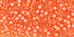 Acheter cc925 perles Toho treasure 11/0 inside color light topaz coral pink lined (5g)