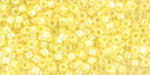 Vente au détail cc770 perles Toho treasure 11/0 Inside color crystal opaque yellow lined (5g)