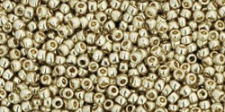 Achat ccpf558 - perles de rocaille Toho 15/0 Permanent Finish Galvanized Aluminum (5g)
