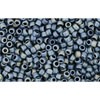 Vente au détail cc612 perles de rocaille Toho 15/0 matt colour gun metal (5g)